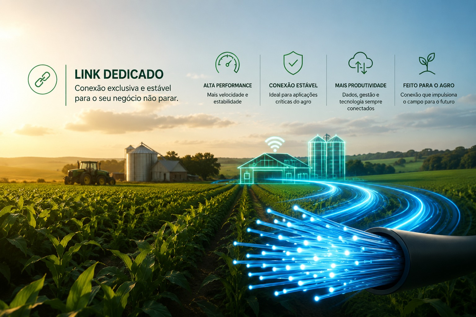 Infraestrutura de link dedicado